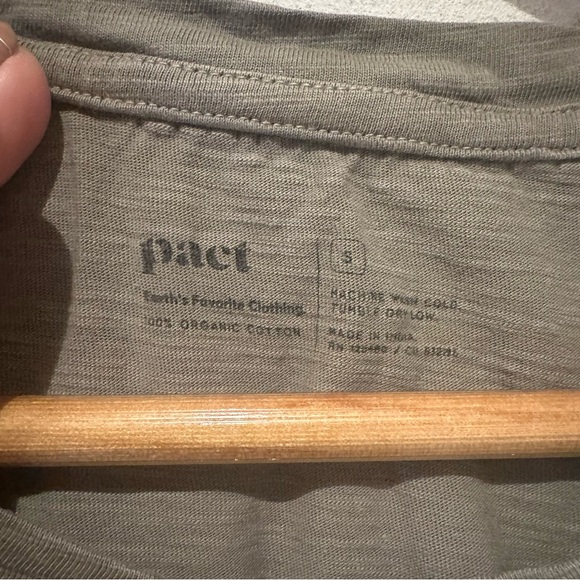 Pact pocket t shirt organic cotton dress size small - Picture 2 of 5